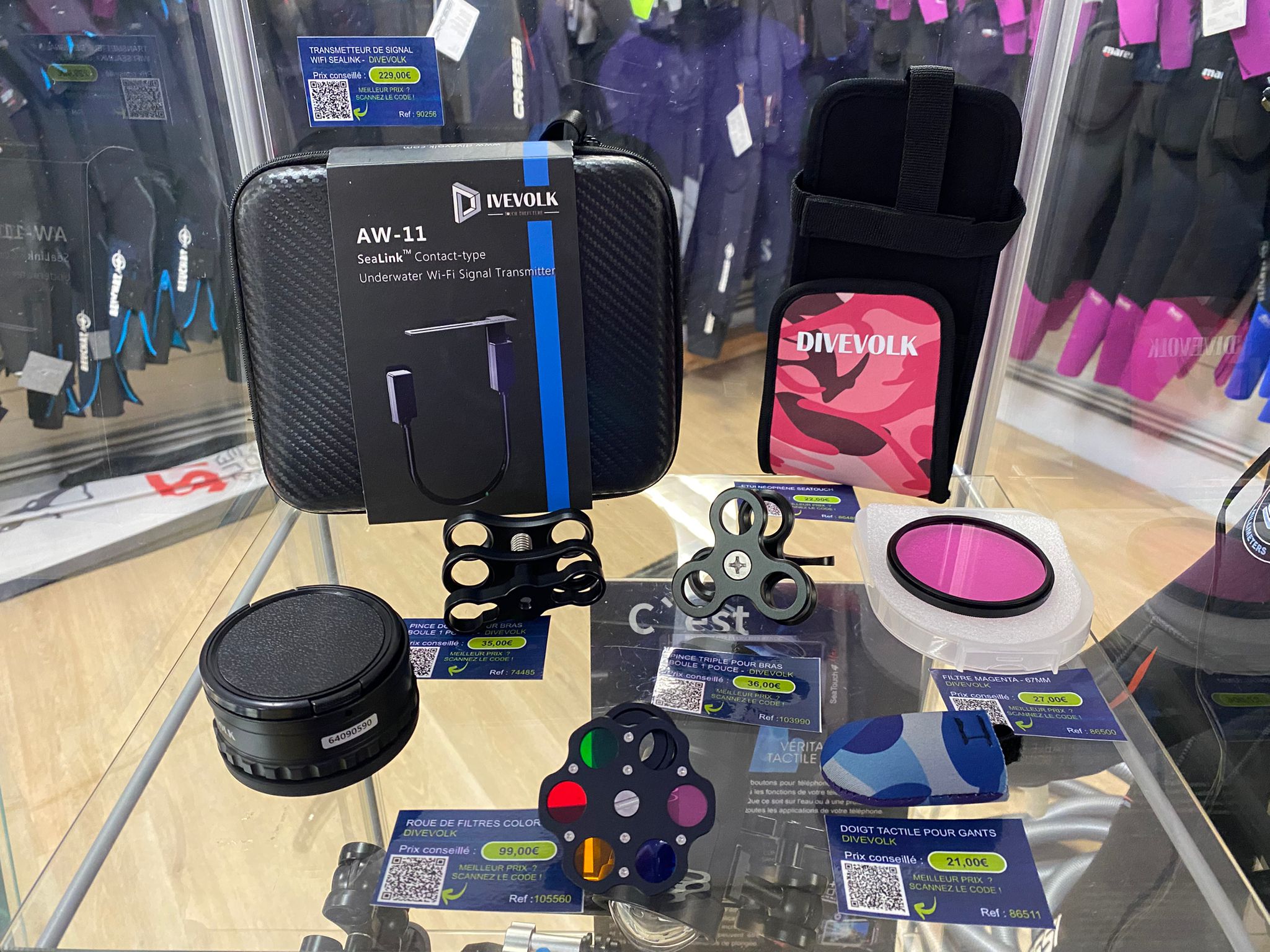 Divevolk caisson étanche smartphone