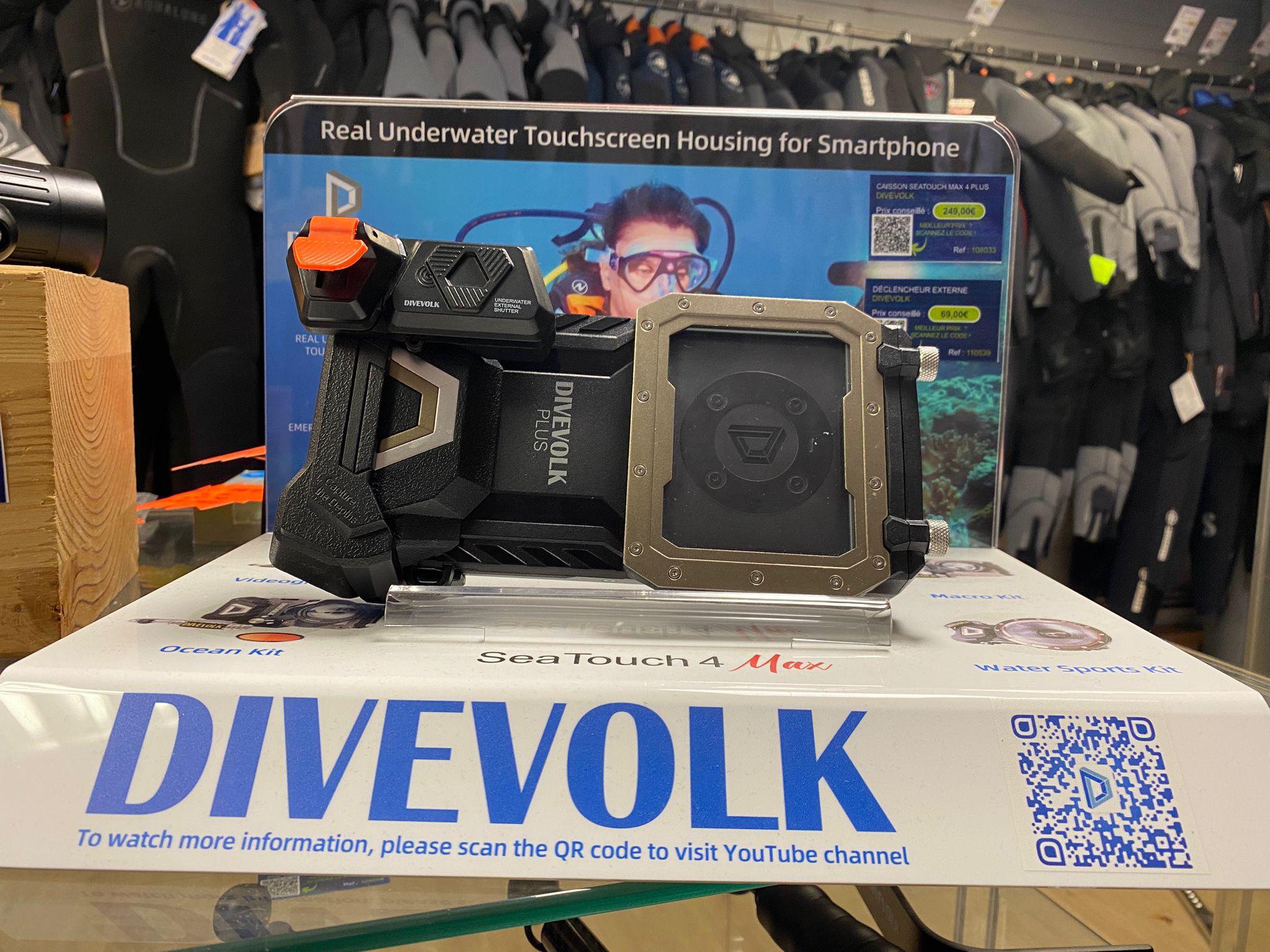 Divevolk caisson étanche smartphone