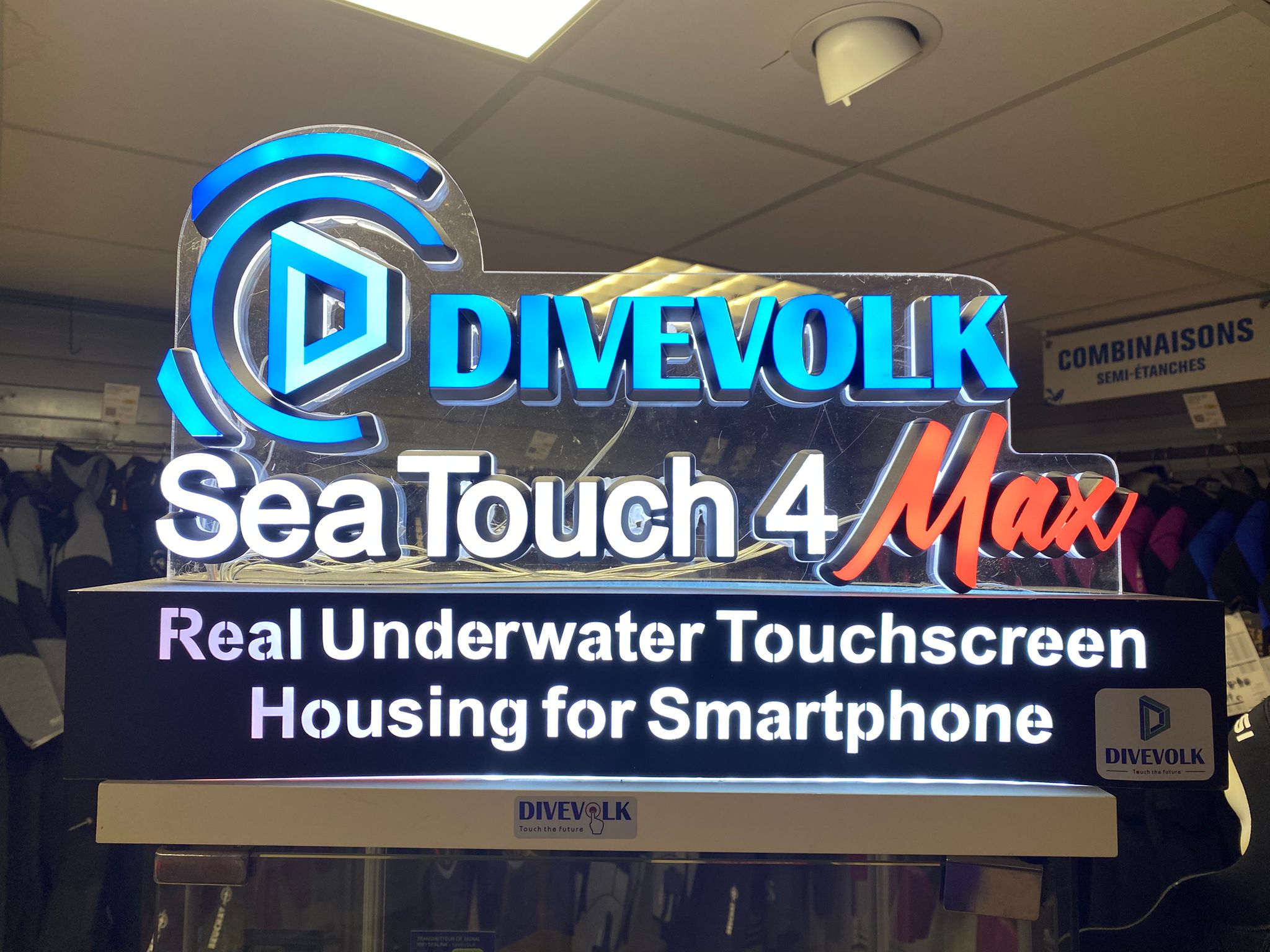 Divevolk caisson étanche smartphone