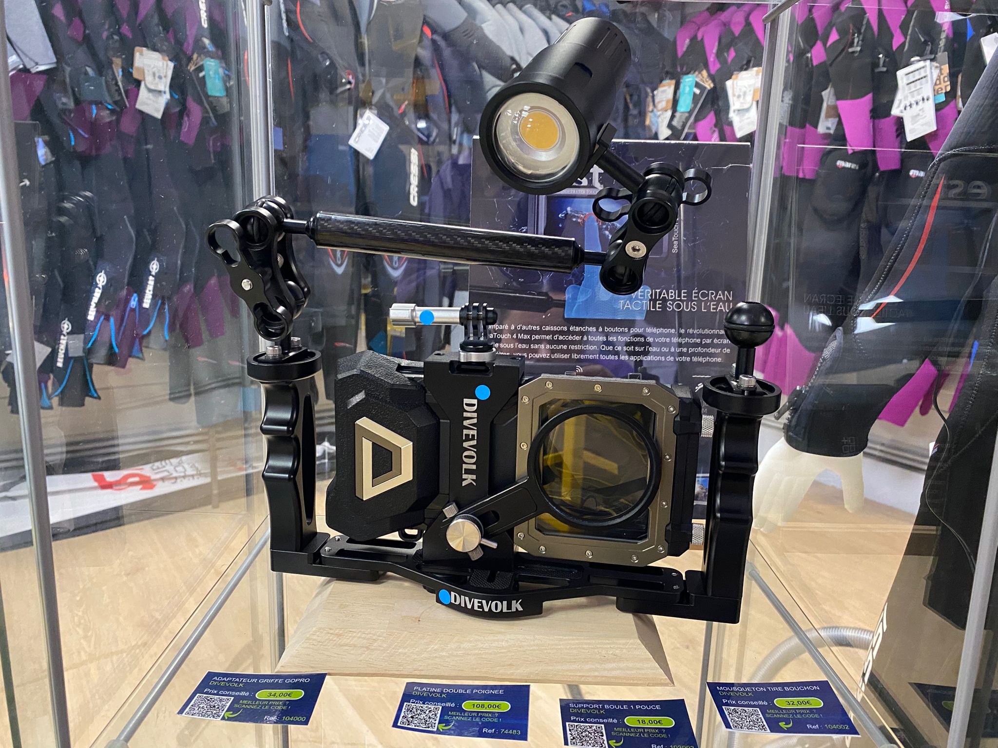 Divevolk caisson étanche smartphone